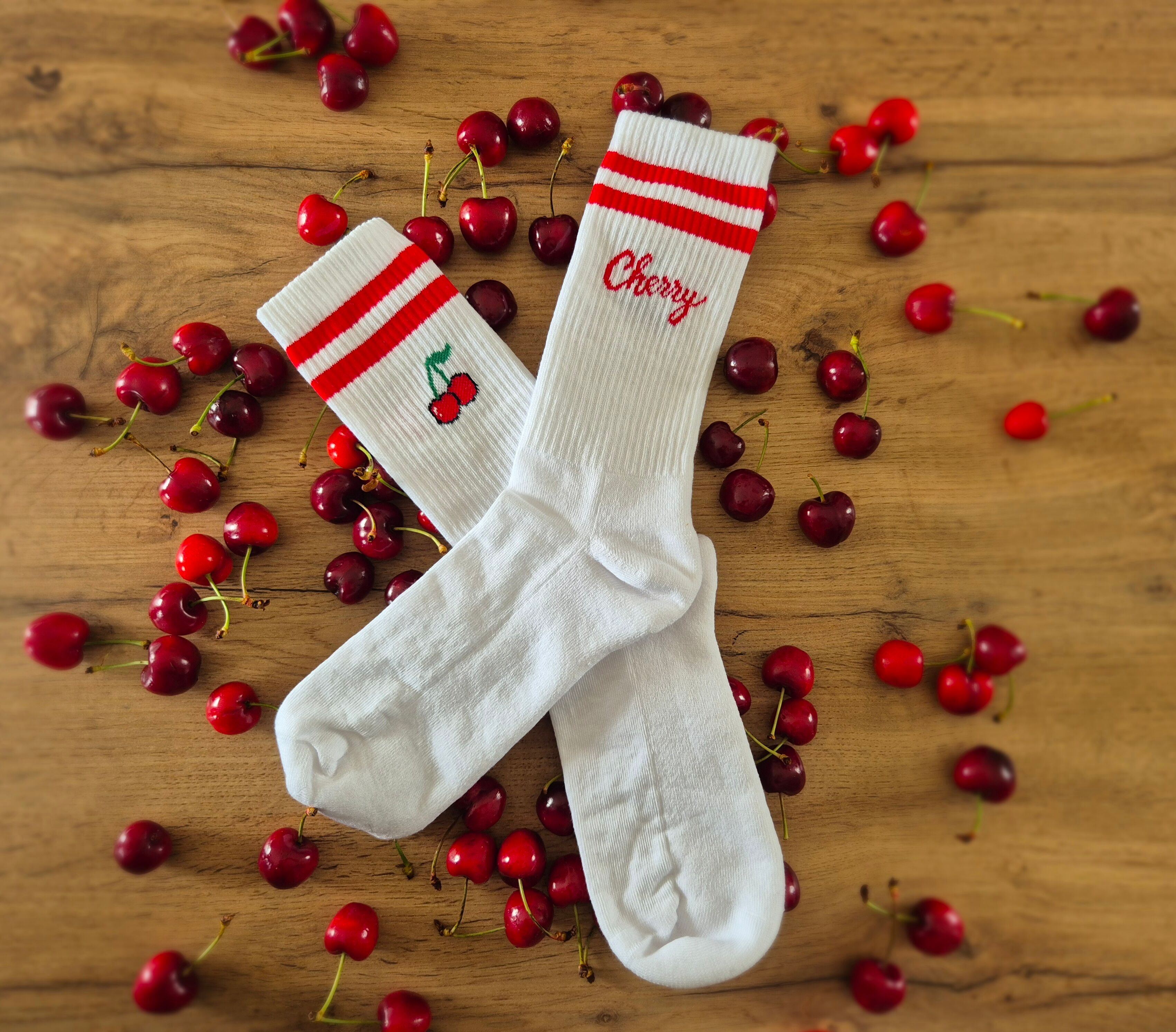 Calcetines de cereza