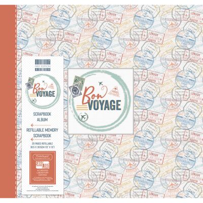 First Edition 12x12 Album - Bon Voyage 2