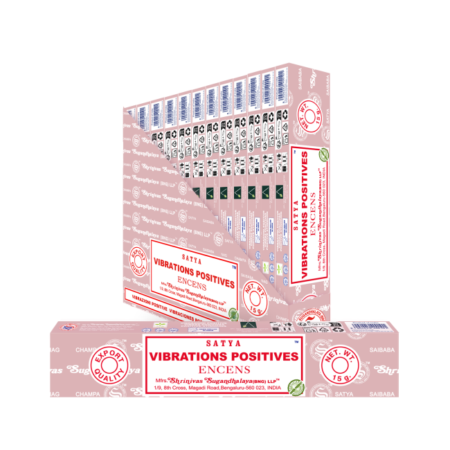 SATYA Positive Vibes incense 15g