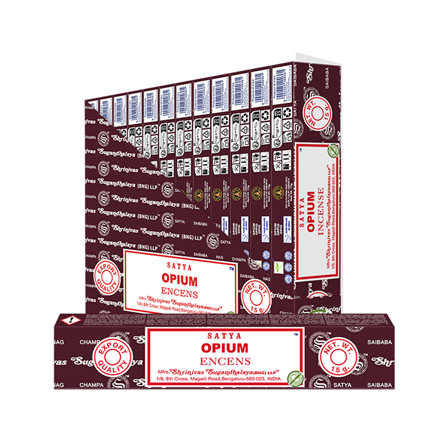 SATYA Opium-Räucherstäbchen 15 g