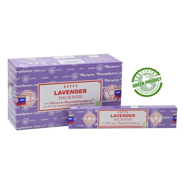 SATYA Lavendel-Räucherstäbchen 15 g