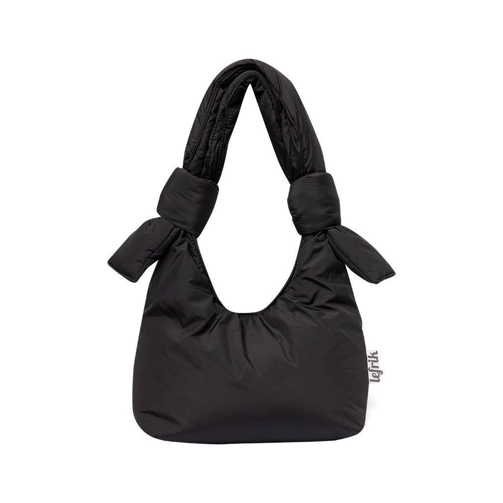 Biwa Puffy Mini Black Tech