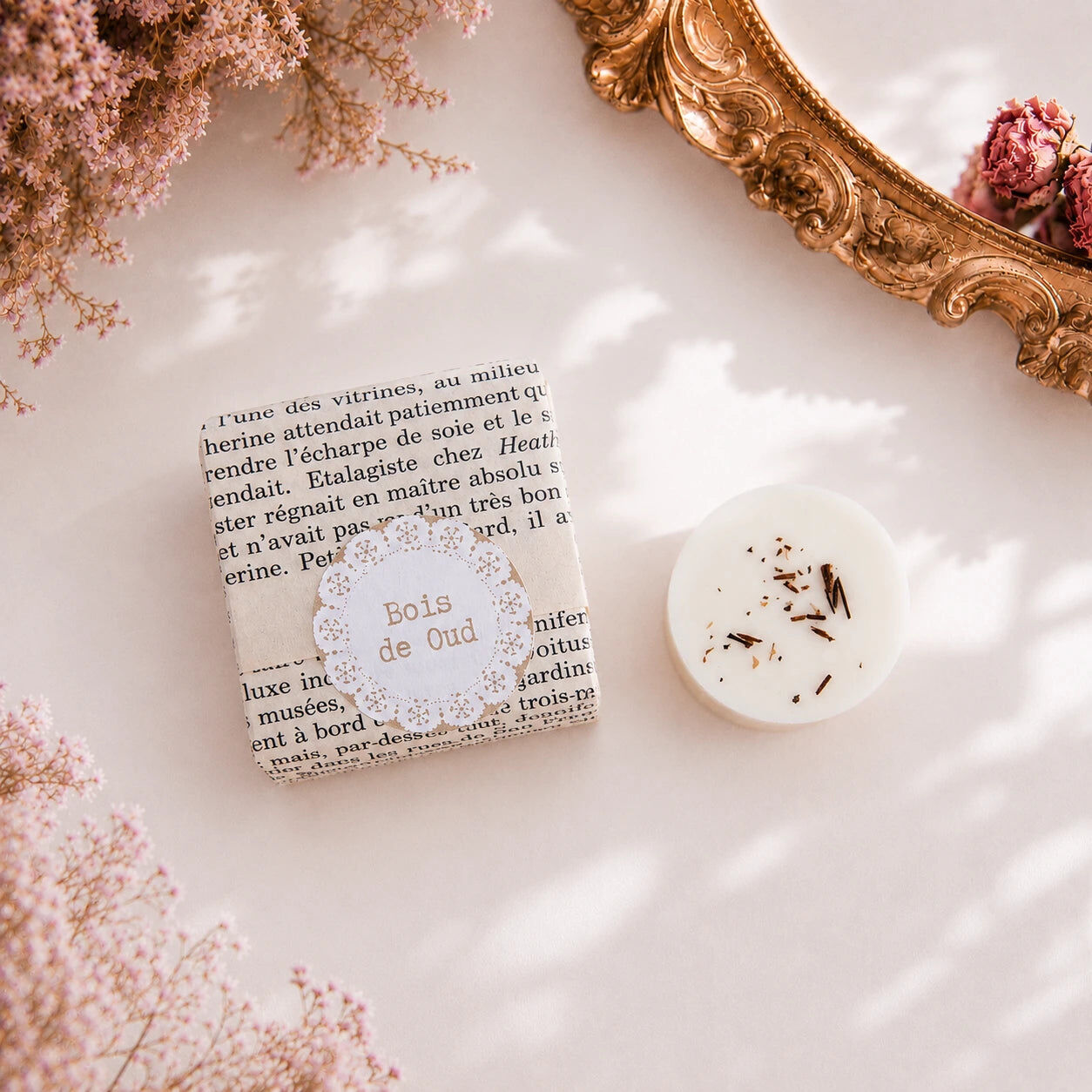 Oud Wood Scented Melt – Handcrafted Home Fragrance