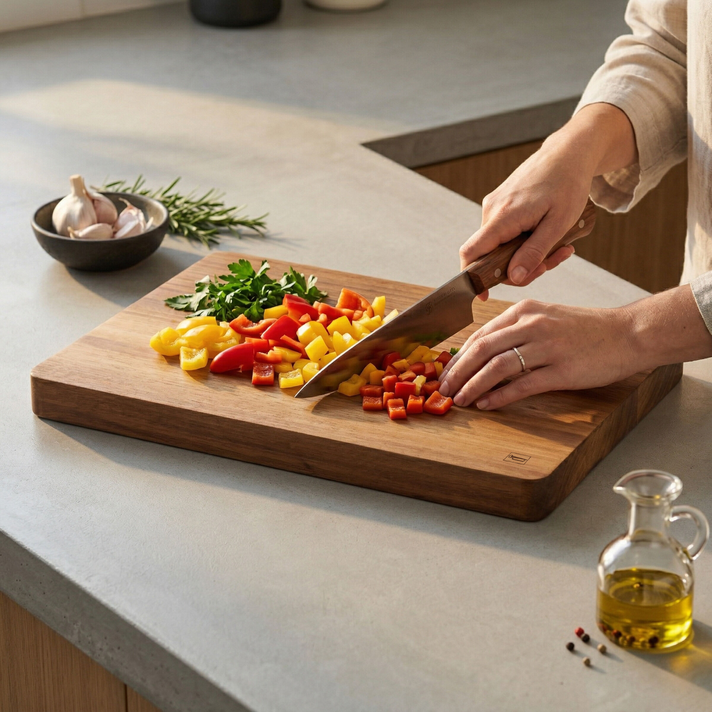 Gabin - Rectangular cutting board 39 x 28 x 3 cm