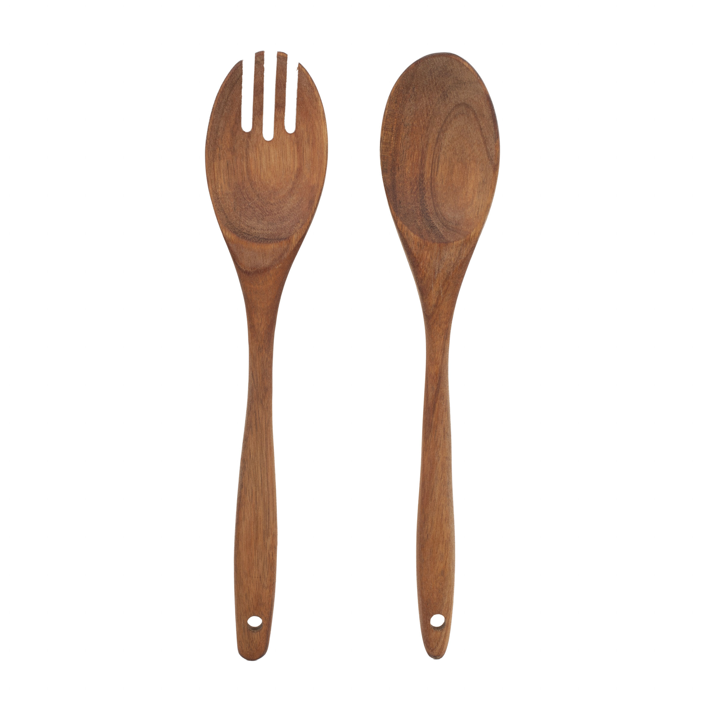 Louise - 2 acacia wood salad servers