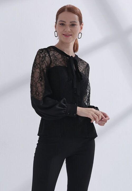 Women's VIVI Blouse Black