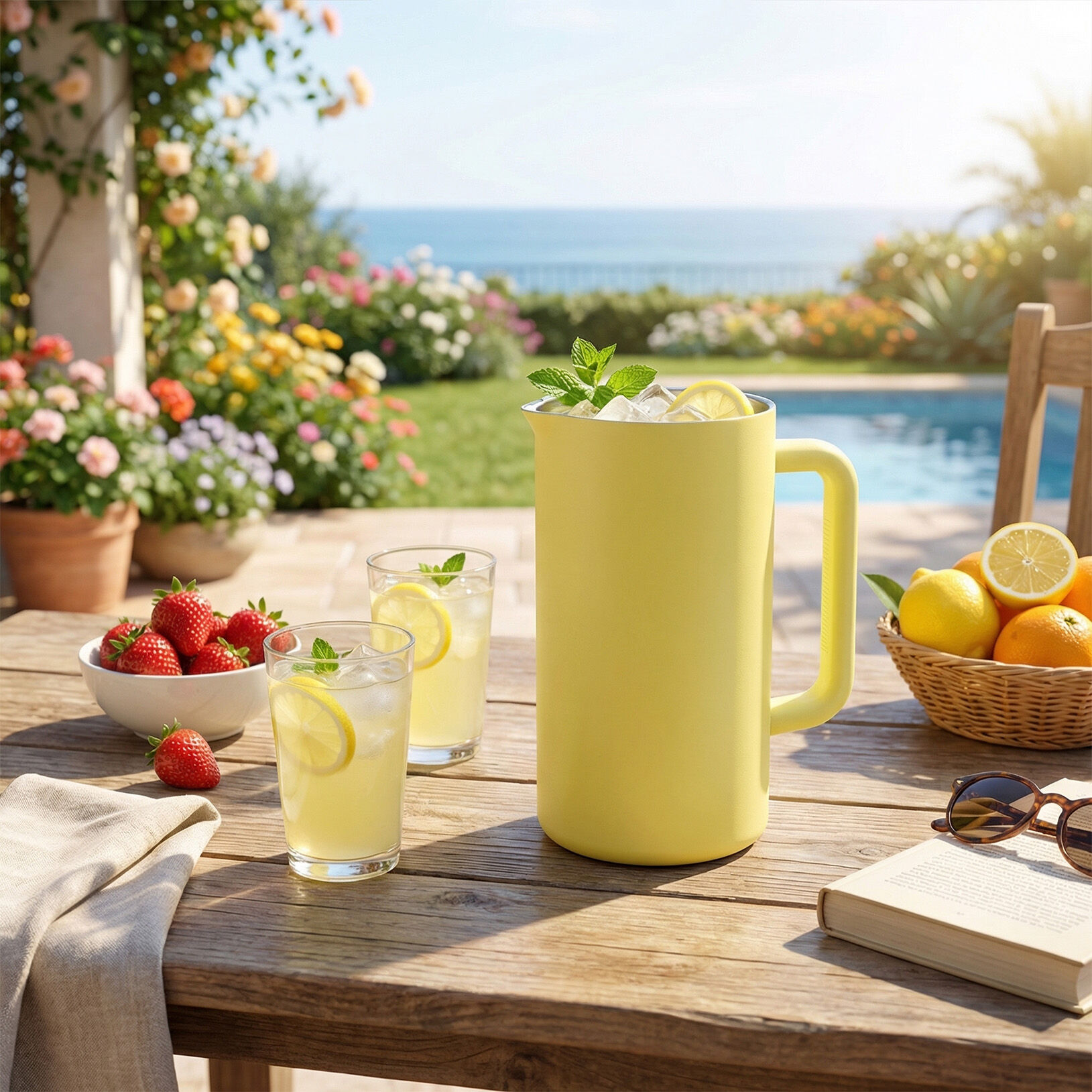 Insulated carafe 1.5 liters Yellow