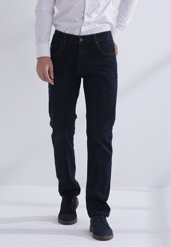 Jeans Homme Spike Bleu Foncé 1