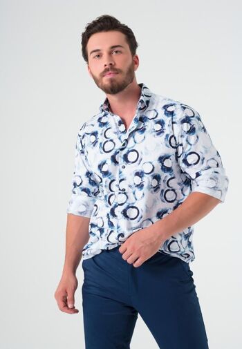 Chemise Homme Cercles 1