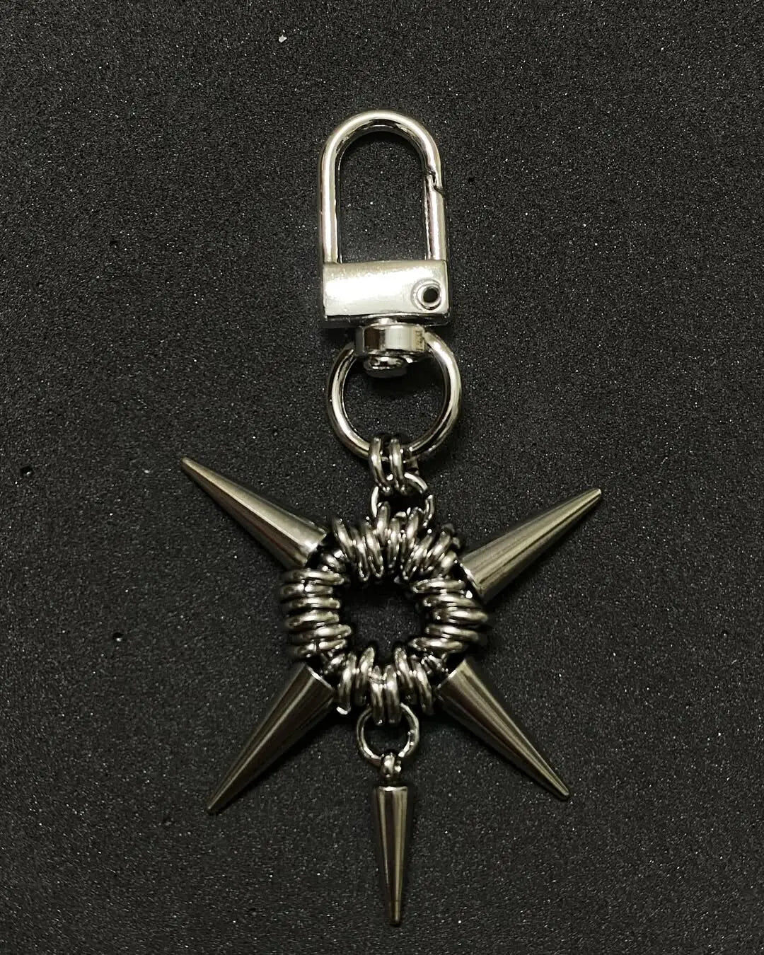 Buy wholesale Abyss Sigil Chainmail Spike Keychain - Handmade