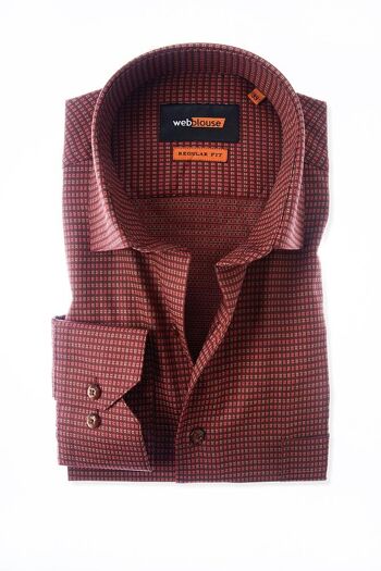 Chemise Homme Rouge 2