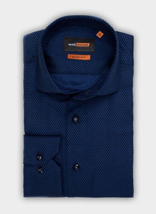 Shirt Men Timeless Dark Blue