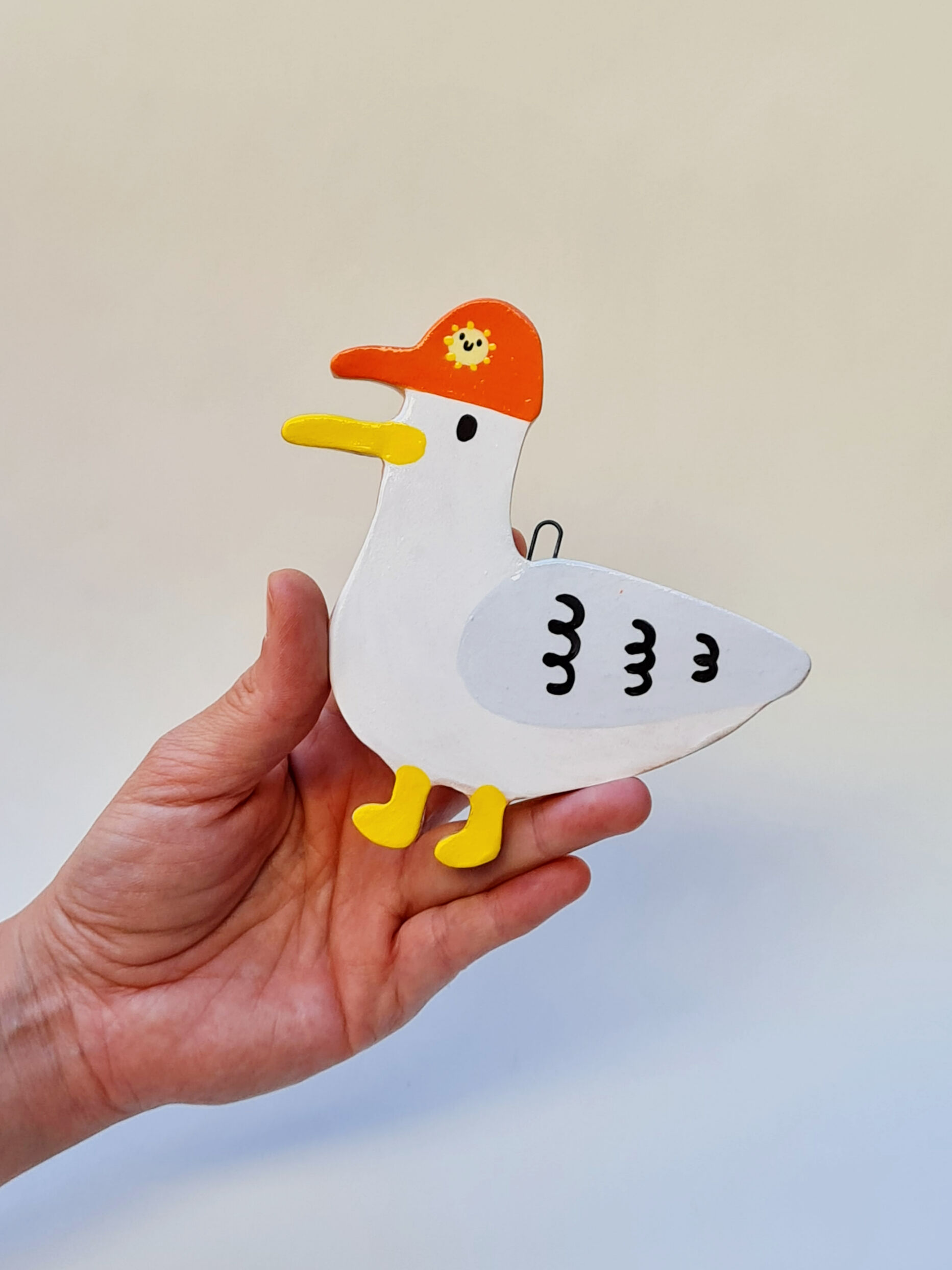 Cool Seagull Ceramic Wall Art