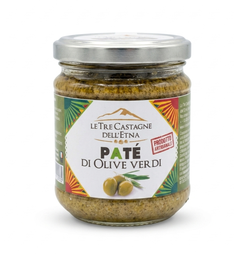 Grüne Olivenpastete 170 g.
