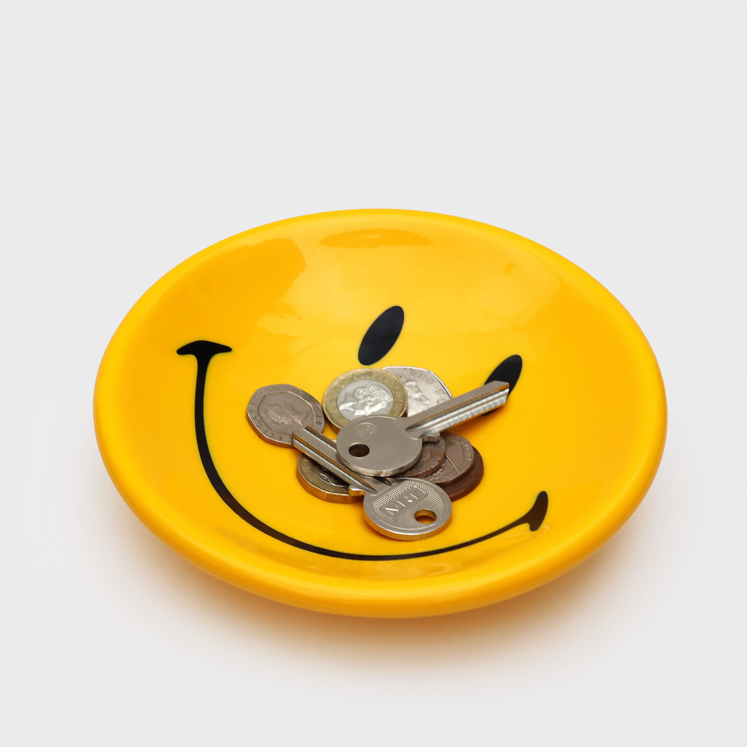 BANDEJA PARA MONEDAS CON SONRISAS