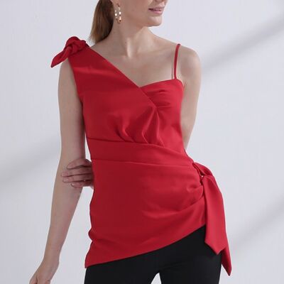 Top Donna Layla Rosso