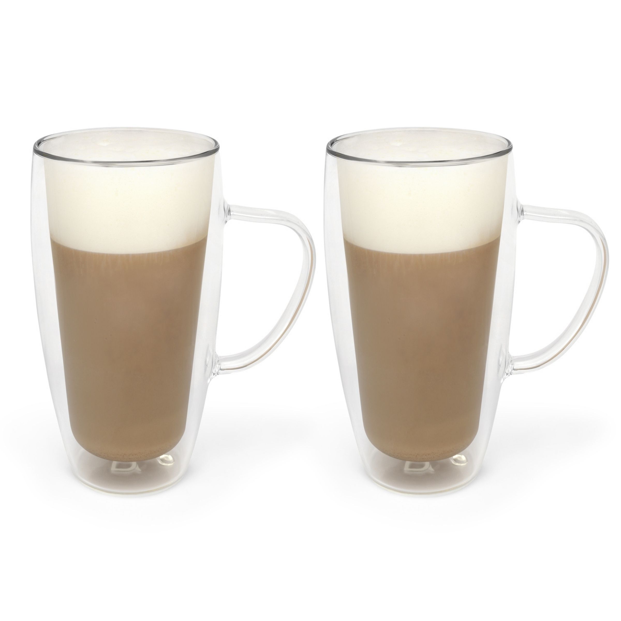 Set of 2 double-walled Cappuccino/Latte Macchiato glasses, 400 ml