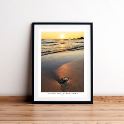 Poster 30 x 40 cm - The Beach of Lostmarc'h