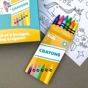 Craft Label Kids Colorez vos propres autocollants - Fantaisie 3