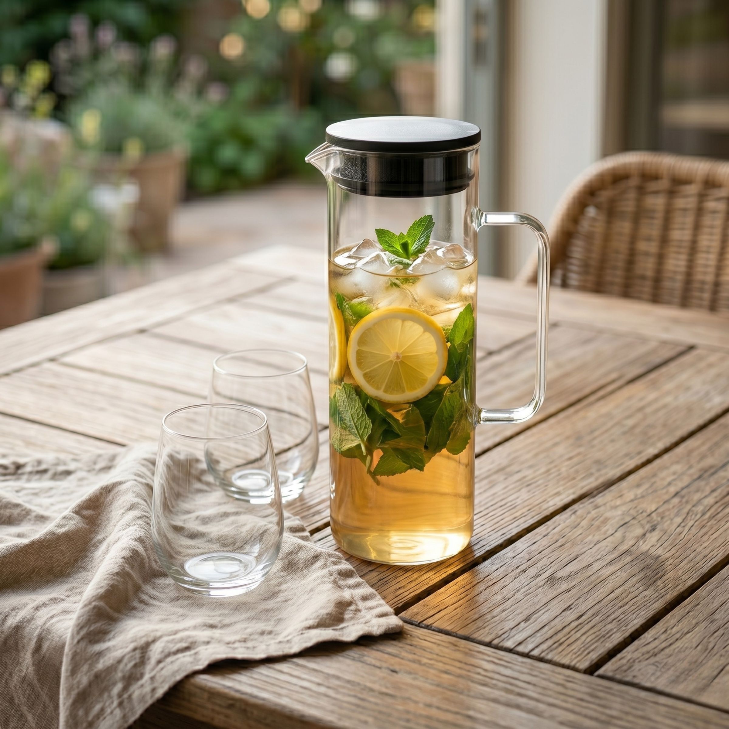 Padua - Iced Tea Carafe 1.2 L borosilicate glass