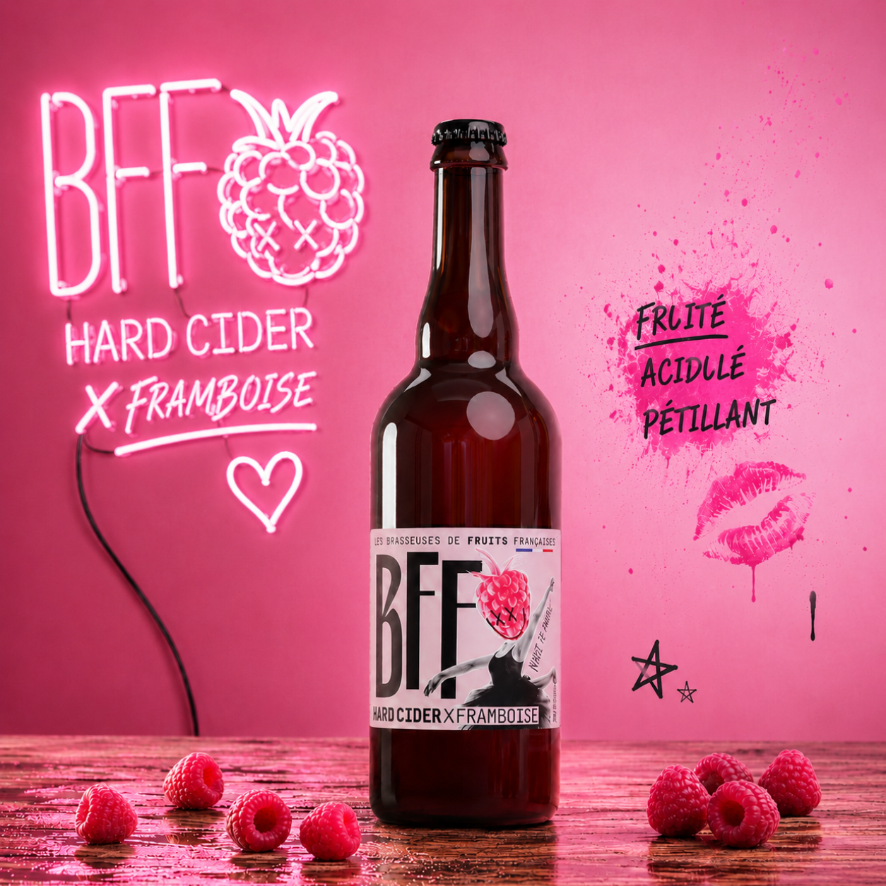 Cider BFF 4% | Sans sulfites | 75cL