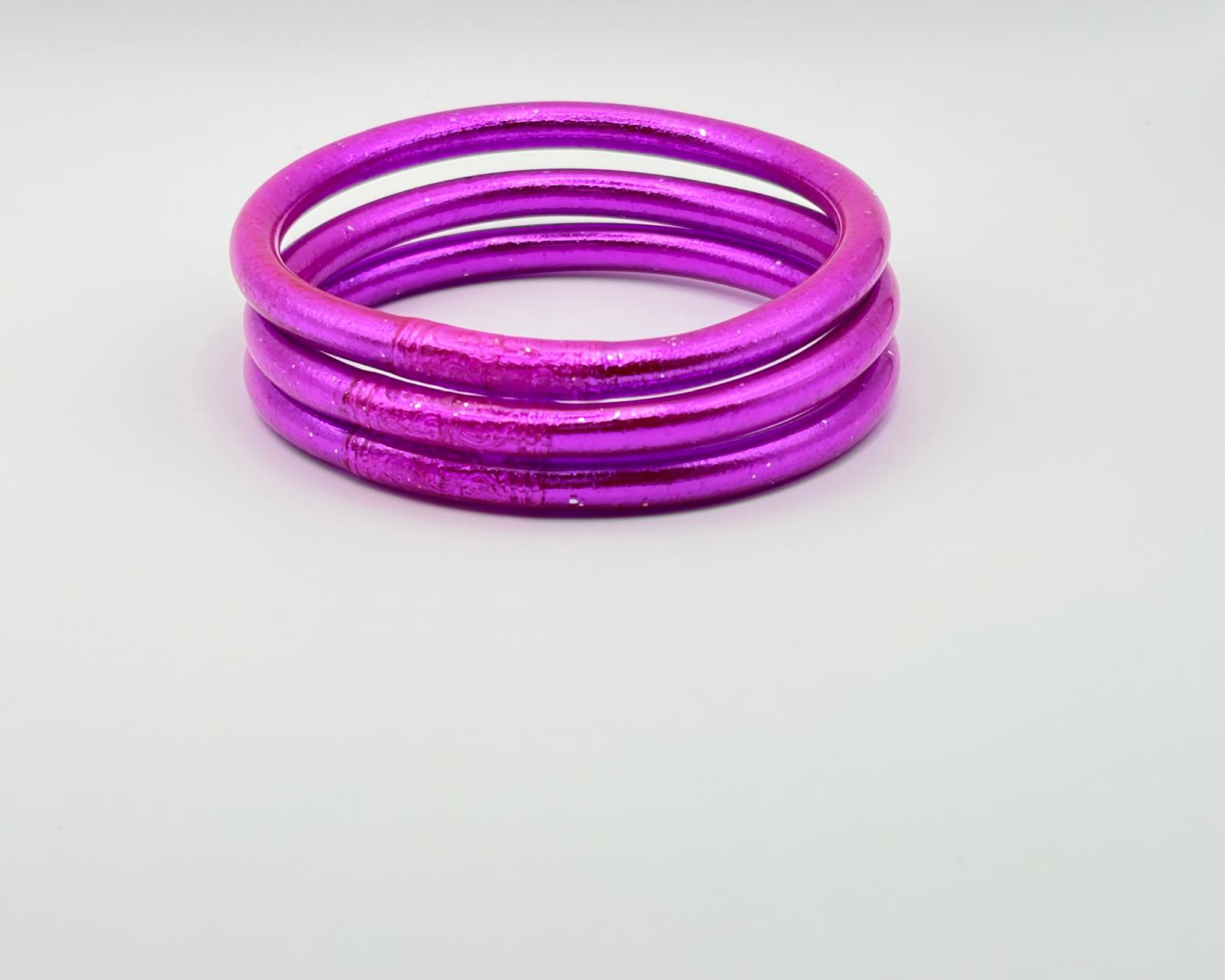 JONC BOUDDHISTE 5 MM FUSHIA