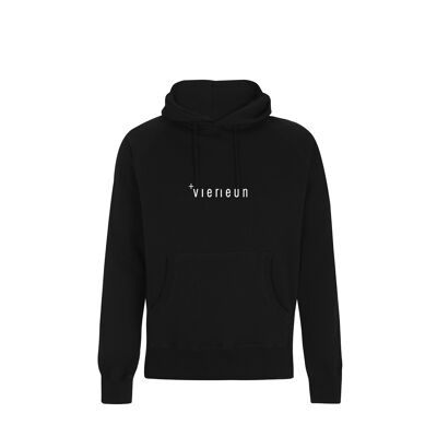 Plusvierneun - Hoodie Unisex Schwarz