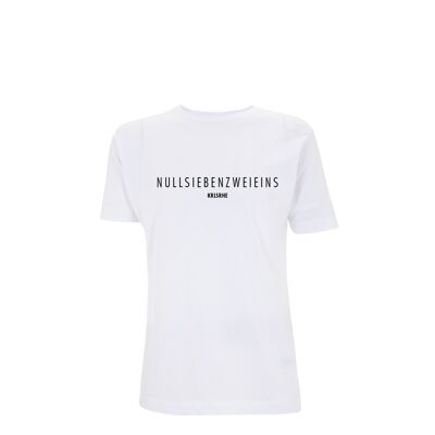 KARLSRUHE - T-Shirt Weiß Unisex