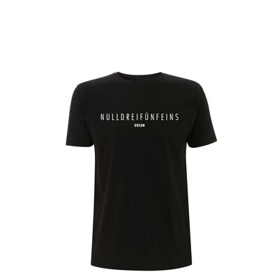 DRESDEN - T-Shirt Schwarz Unisex