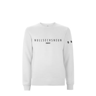FRANKFURT - Sweatshirt Weiß Unisex
