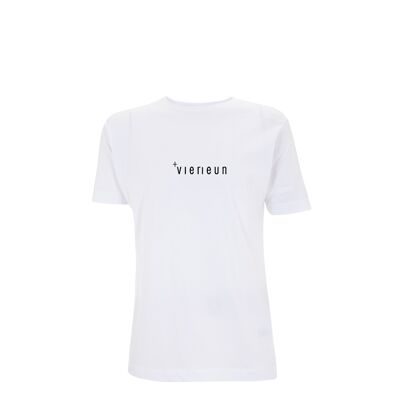 Plusvierneun - T-Shirt Unisex Weiß