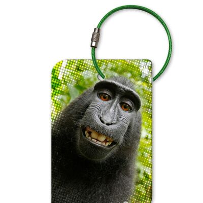 retreev™ Smart Luggage Tag | NFC & QR Code with Messaging Service - Monkey