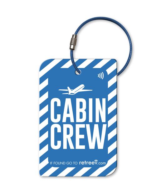 retreev™ SMART ID Luggage Tag | NFC QR Code Luggage Tags with Web Messaging Service – Cabin Crew