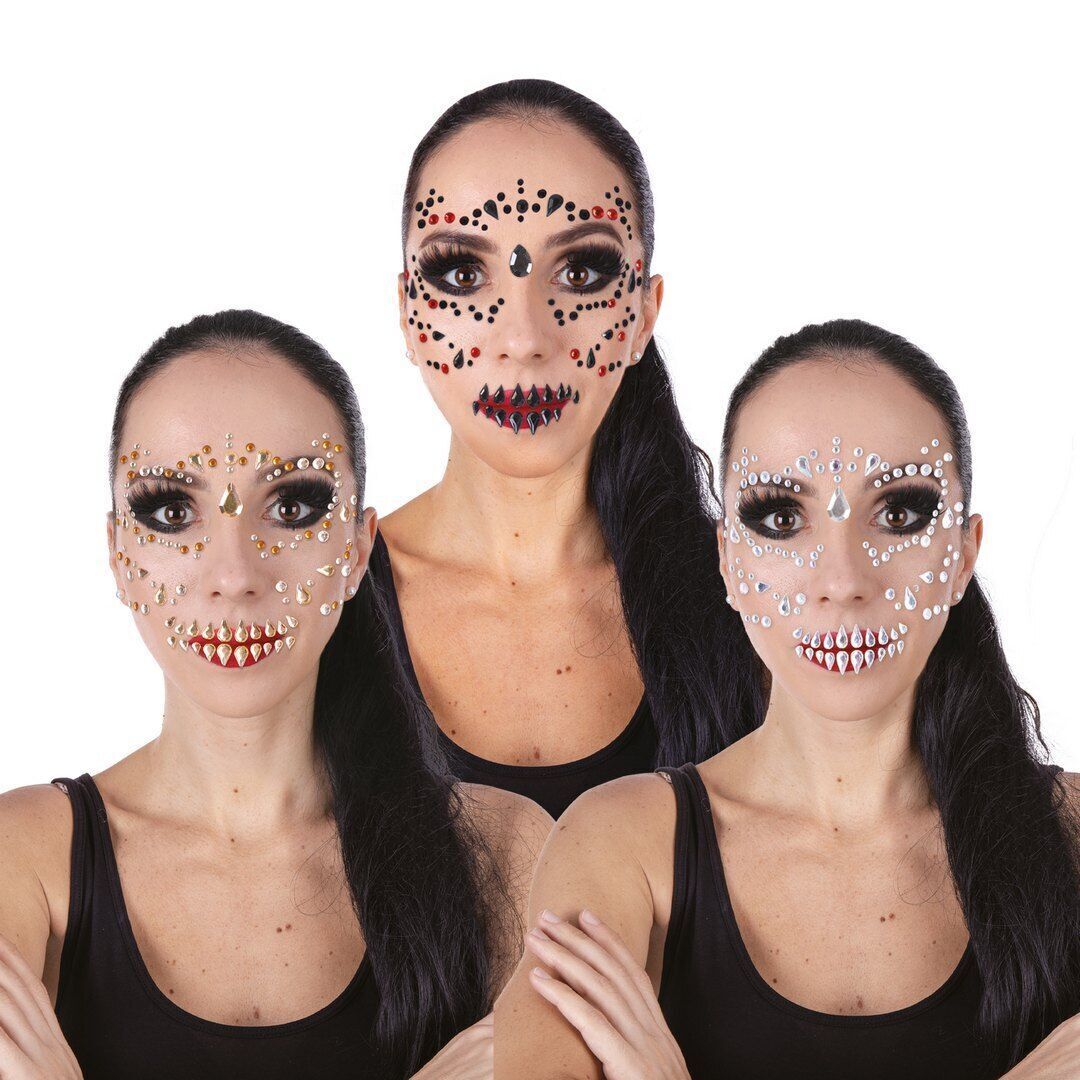 Halloween rhinestone stickers - random design - II