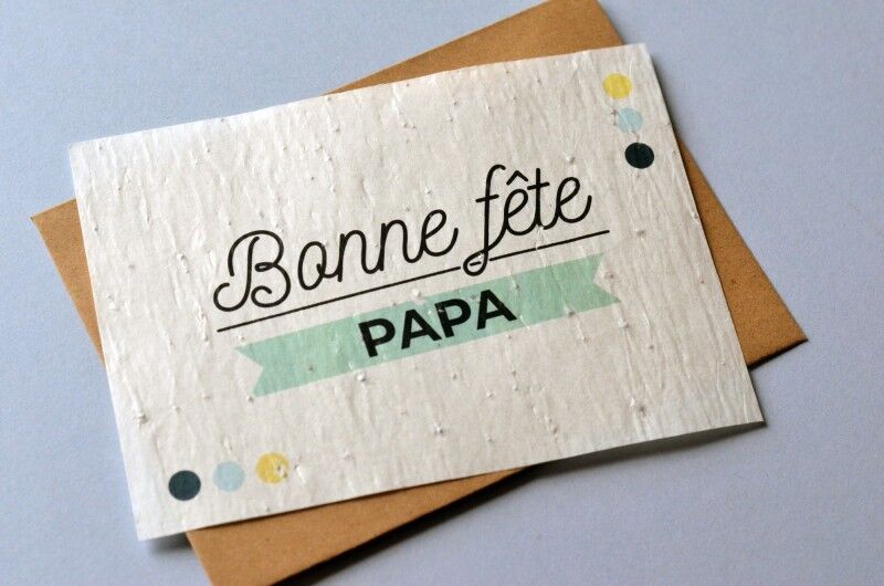 Tarjeta plantable ¡Feliz Día del Padre!