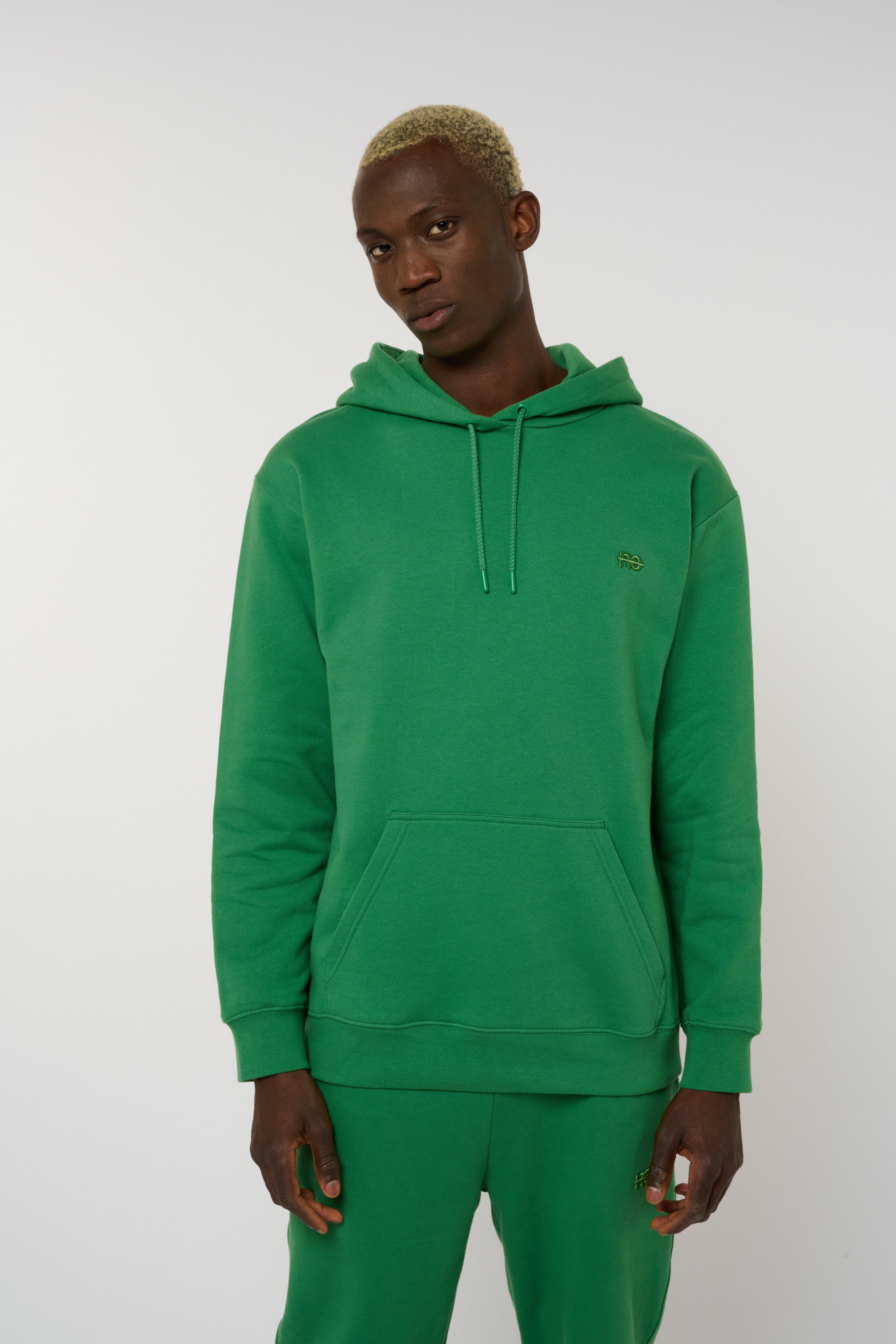 The hoodie - emerald green