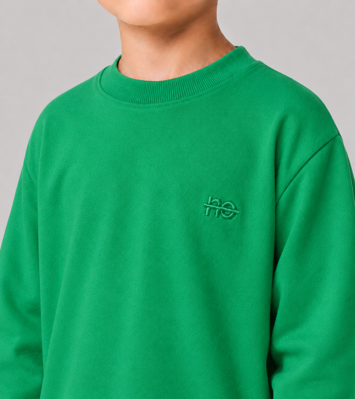 The children's sweaty onesie - emerald green