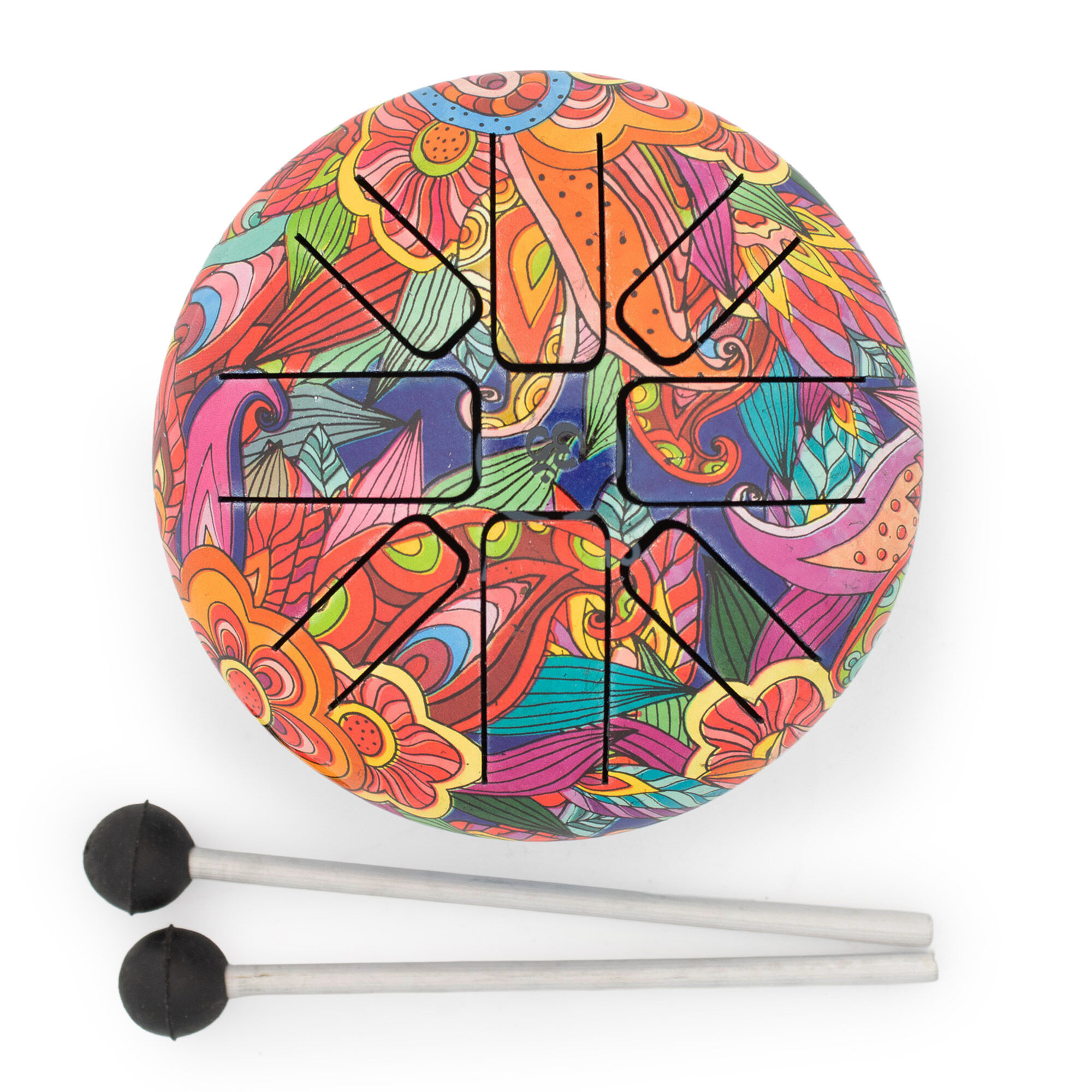 Tambour Hapi Pycodelic Petit - 13x9 cm