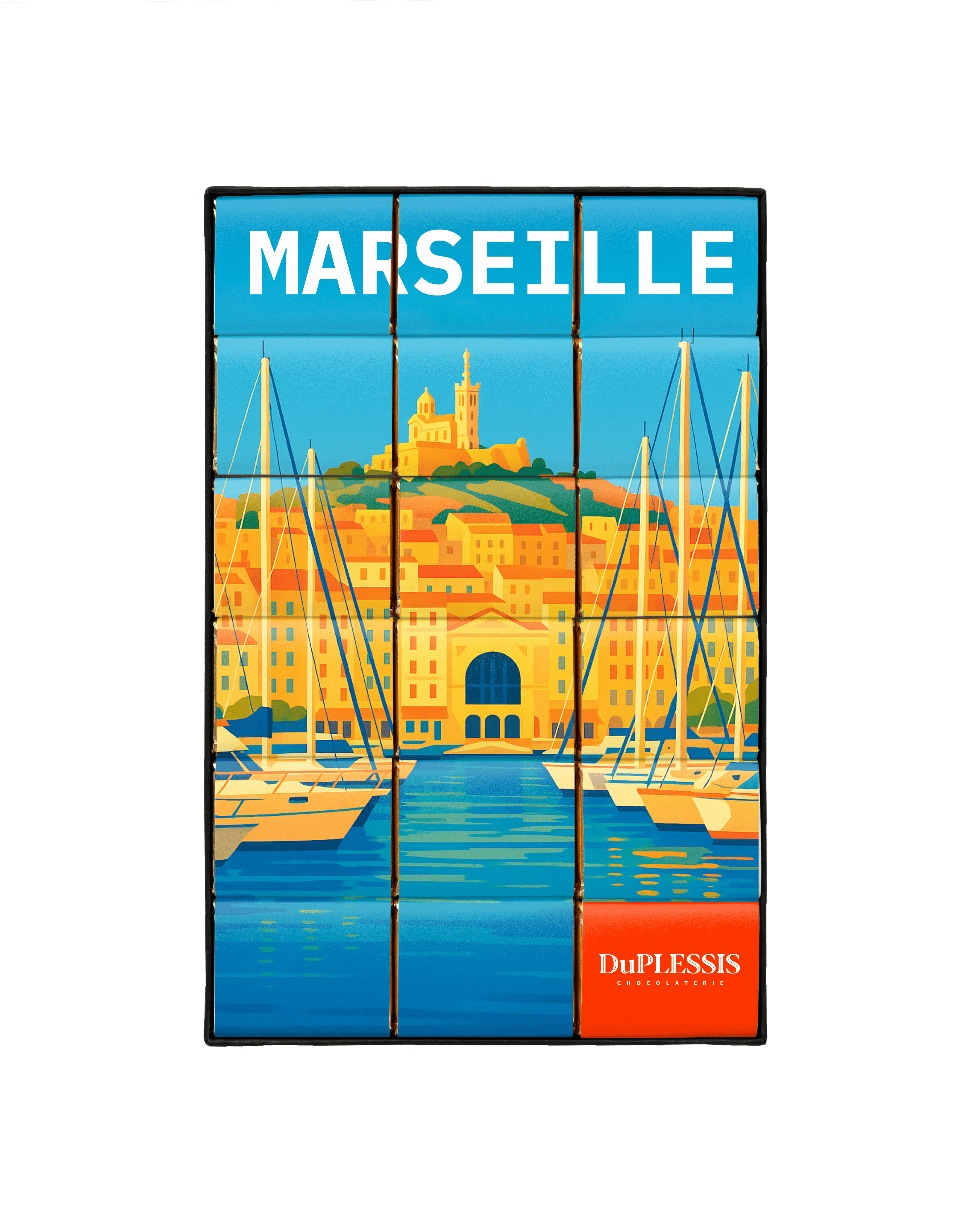 "Marseille Special Edition" chocolate box