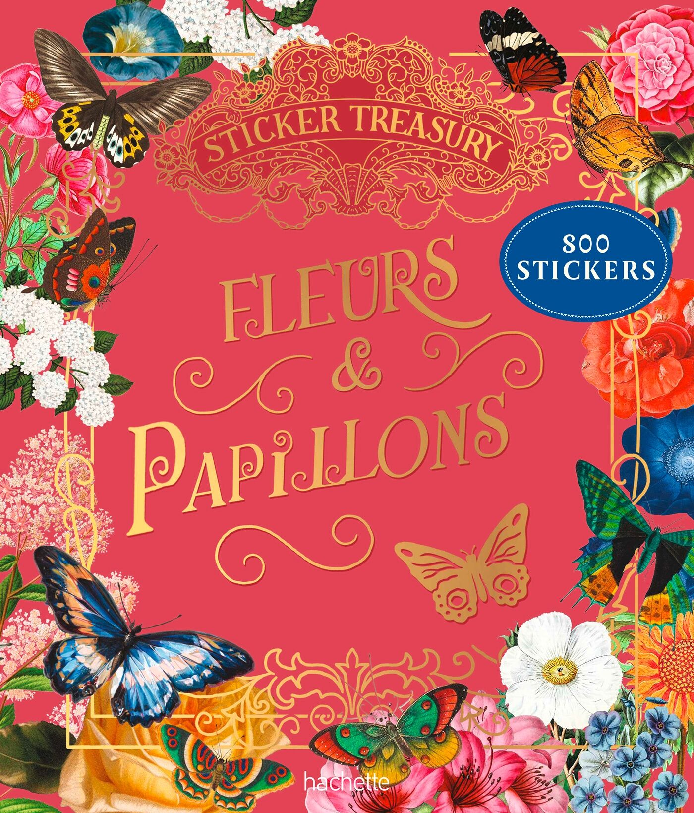 STICKER BOOK - Treasury Stickers - Flowers & Butterflies