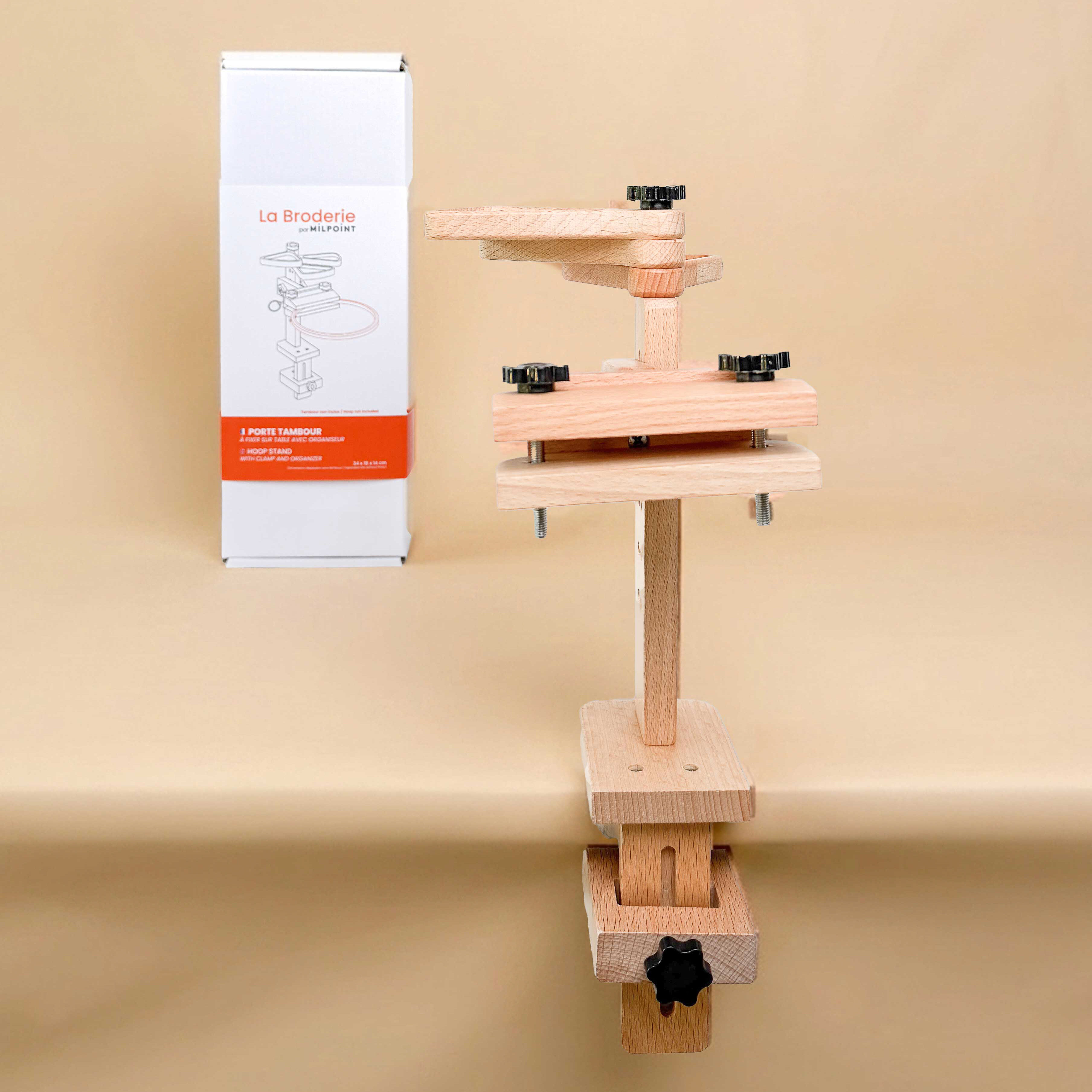 Tabletop Drum Holder and Organizer