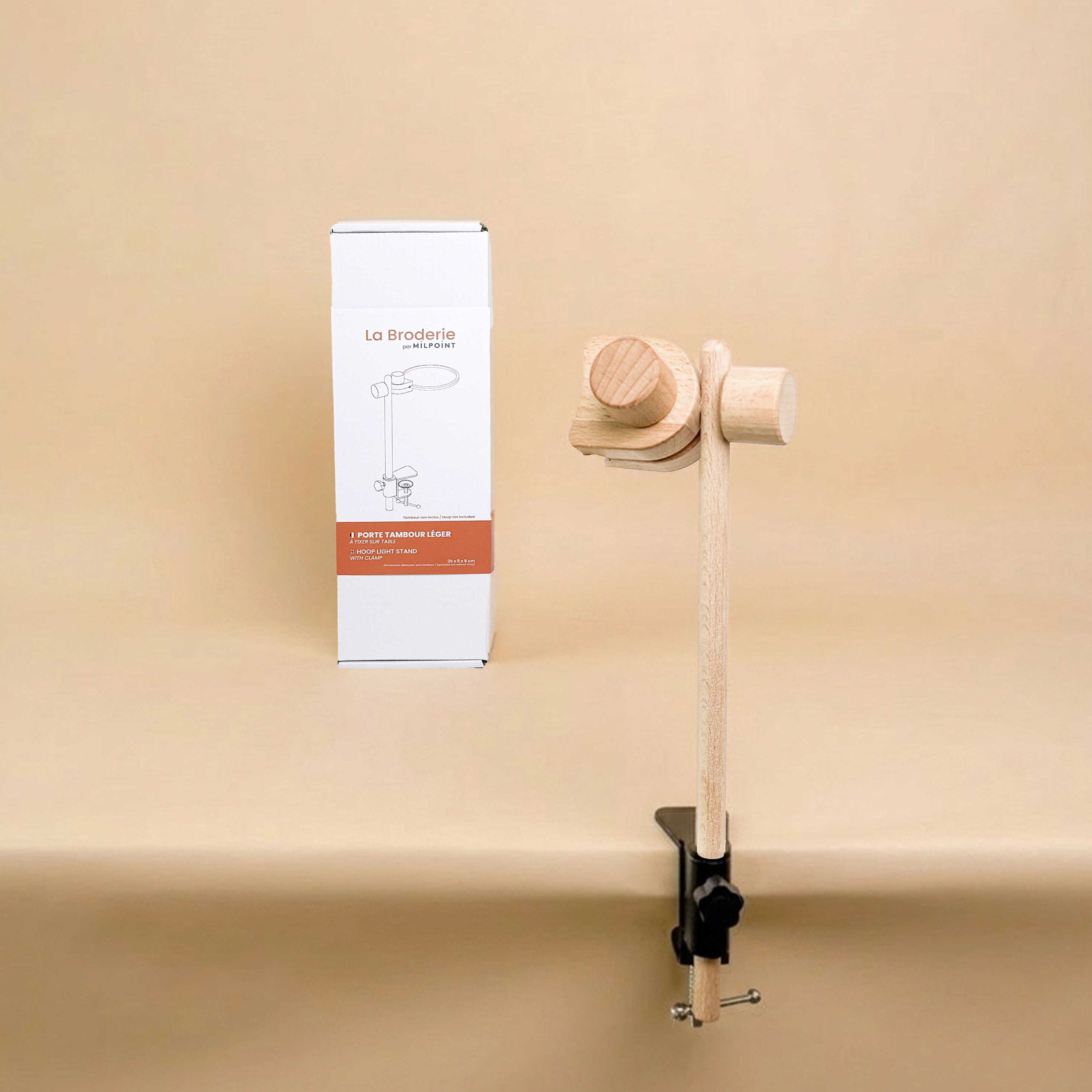 LIGHTWEIGHT TABLE-MOUNTED DRUM HOLDER