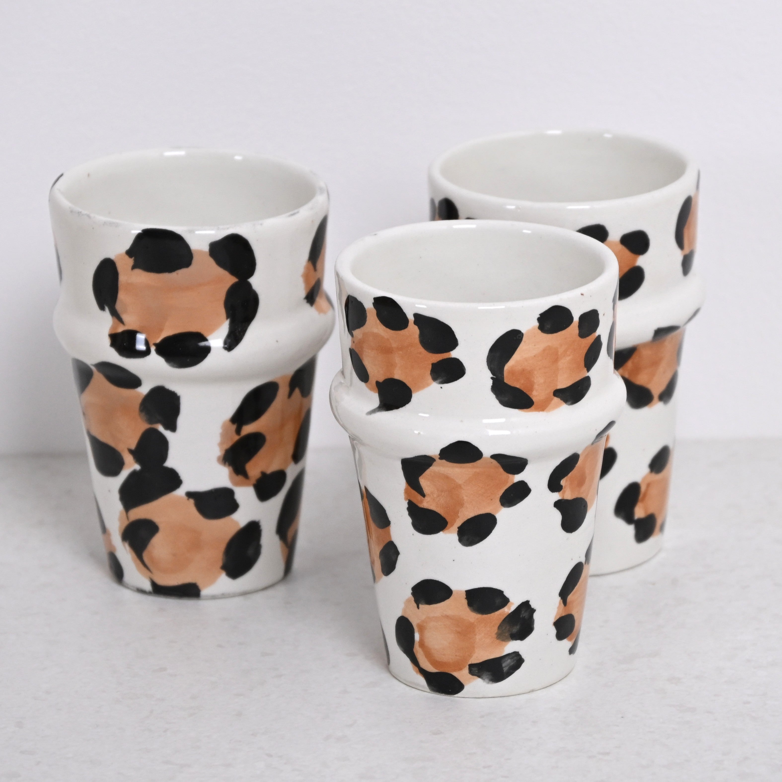 Mug en terre cuite - Léopard