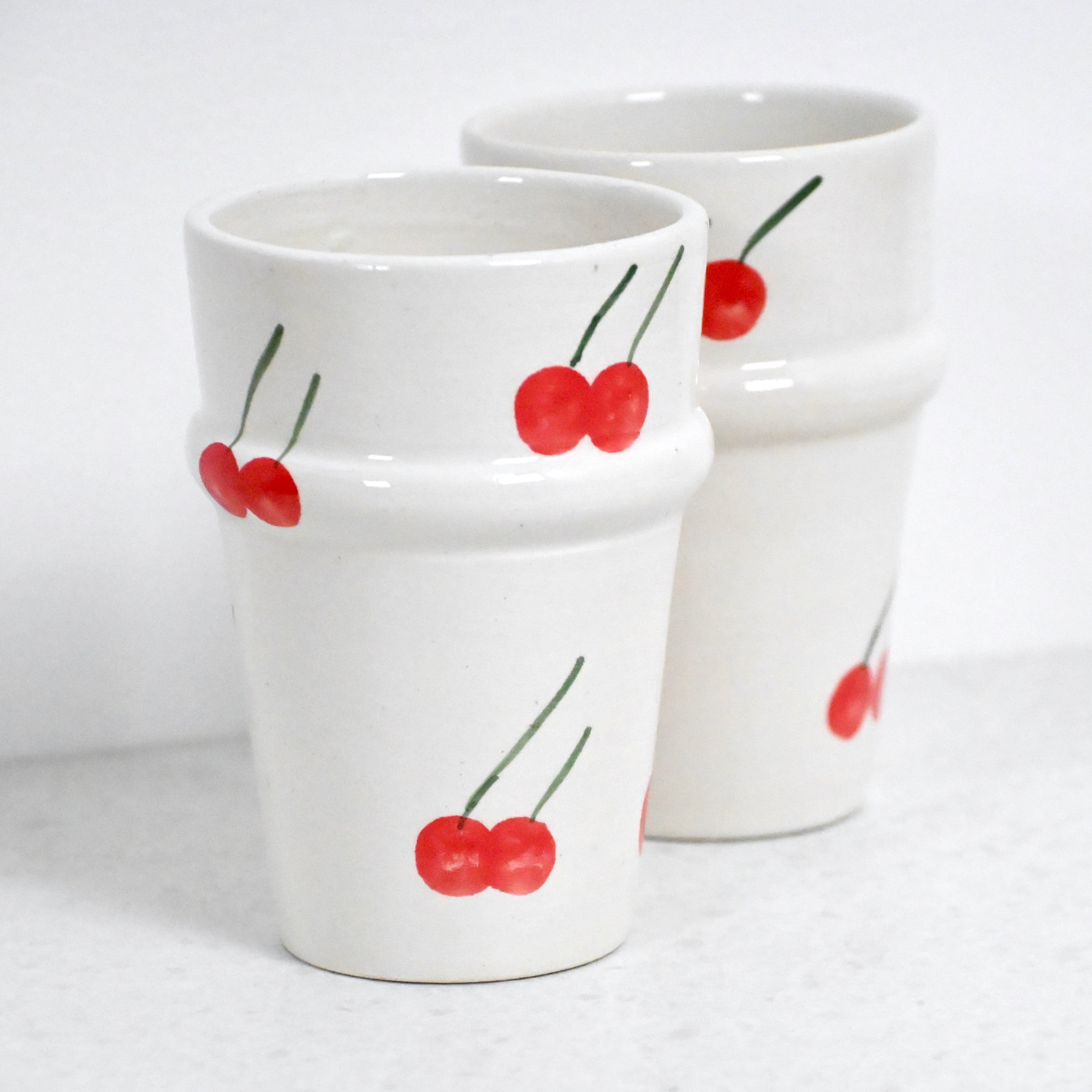 Mug en terre cuite - Cerise