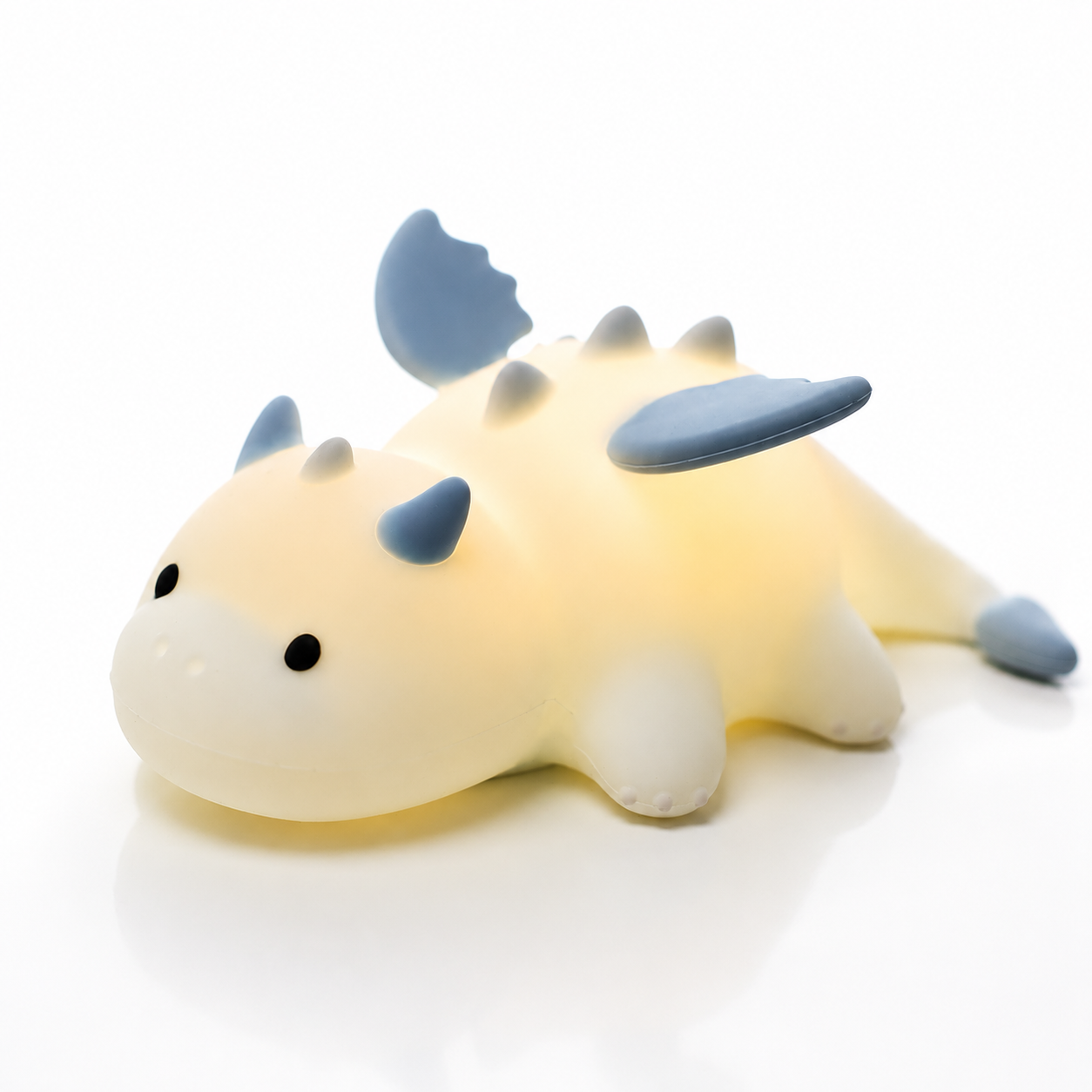 Cute Dinosaur Night Light – Rechargeable RGB Bedside Lamp