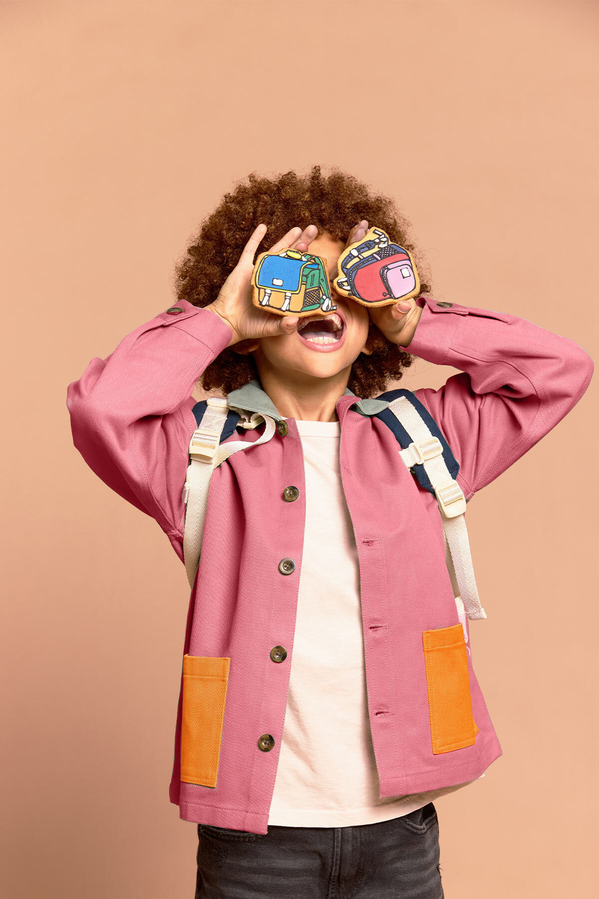 Marceau Tricolour Blush Jacket (4yo)