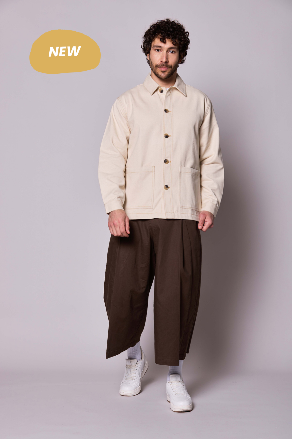 Marcel Off-white unisex jacket