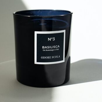 Bougie parfumée "Basilisca" 2