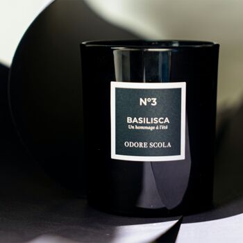 Bougie parfumée "Basilisca" 3