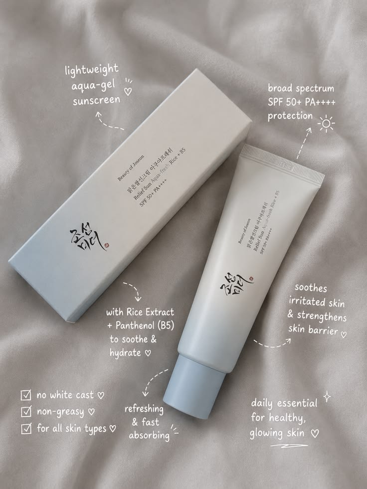 Beauty Of Joseon - Aqua Fresh Sunscreen: Rice + Panthenol SPF50+PA50++++
